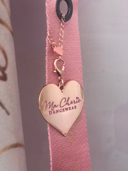 Rose Gold Heart Charm by Ma Cherie Dancewear Australia