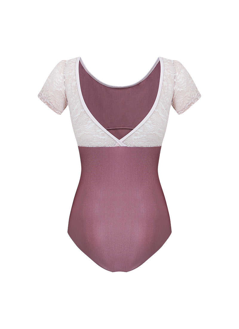 Olivine Pink Alice Lace Leotard - available from Ma Cherie Dancewear Australia