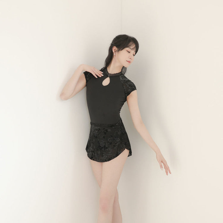 Black Dia Leotard from IiLaire, available from Ma Cherie Dancewear Australia