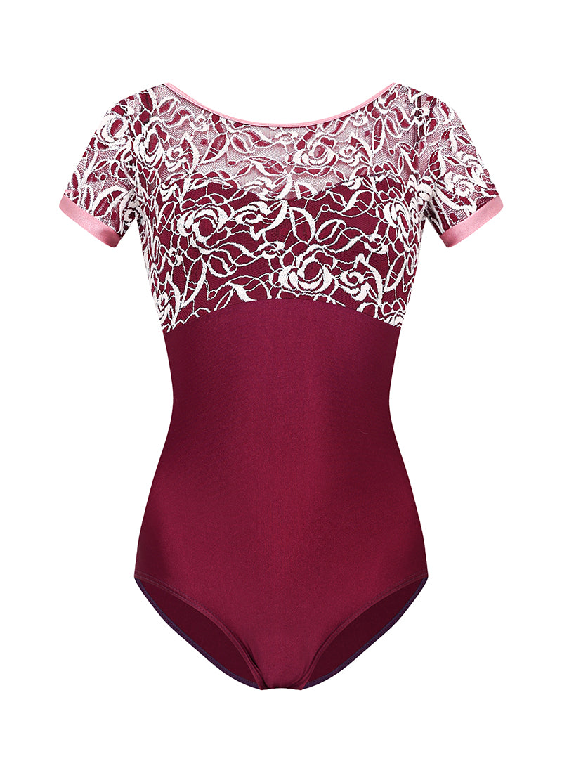 Hera wine red leotard from OilivineWear is available from Ma Cherie Dancewear Australia