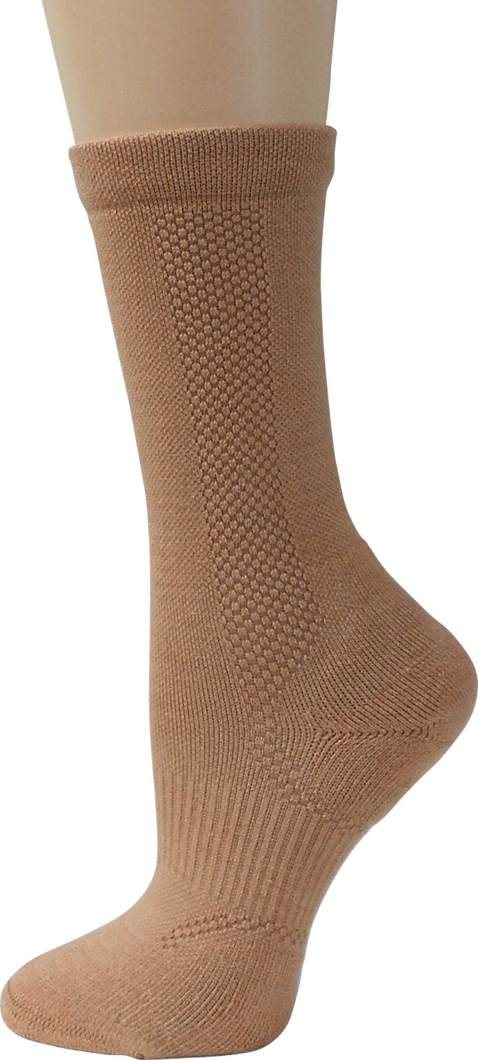 Pillows For Pointes Invigor-8 Compression Socks (tan) available from Ma Cherie Dancewear Australia