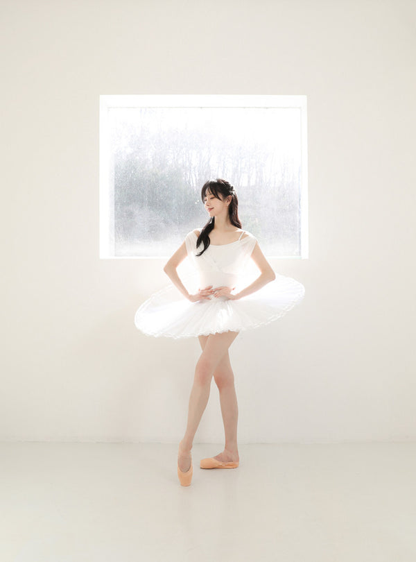 iilaire Iris White Dance Leotard - available from Ma Cherie Dancewear Australia