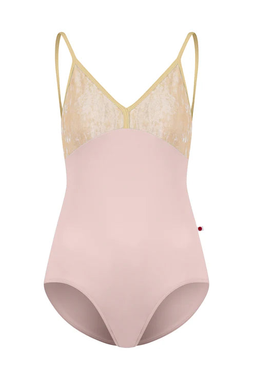 Daria Vanilla Camisole Leotard by Yumiko available in Australia from Ma Cherie Dancewear.