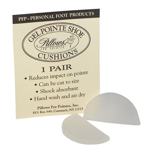 Pillows for Pointes Gel Pointe Shoe Pillows  available from Ma Cherie Dancewear Australia