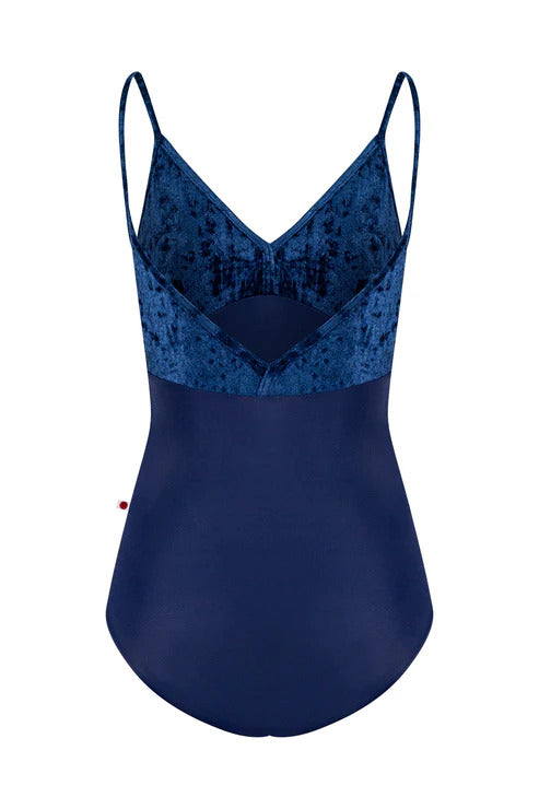Daria Leotard (dark blue) by Yumiko available from Ma Cherie Dancewear.