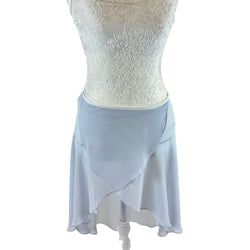 High Low Light Lilac Chiffon Dance Skirt - Ma Cherie Dancewear Australia