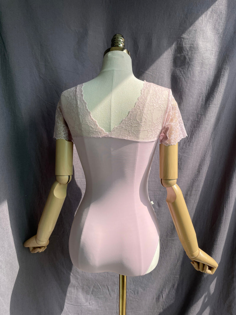 iilaire Pink Lace Dance Leotard - available from Ma Cherie Dancewear Australia