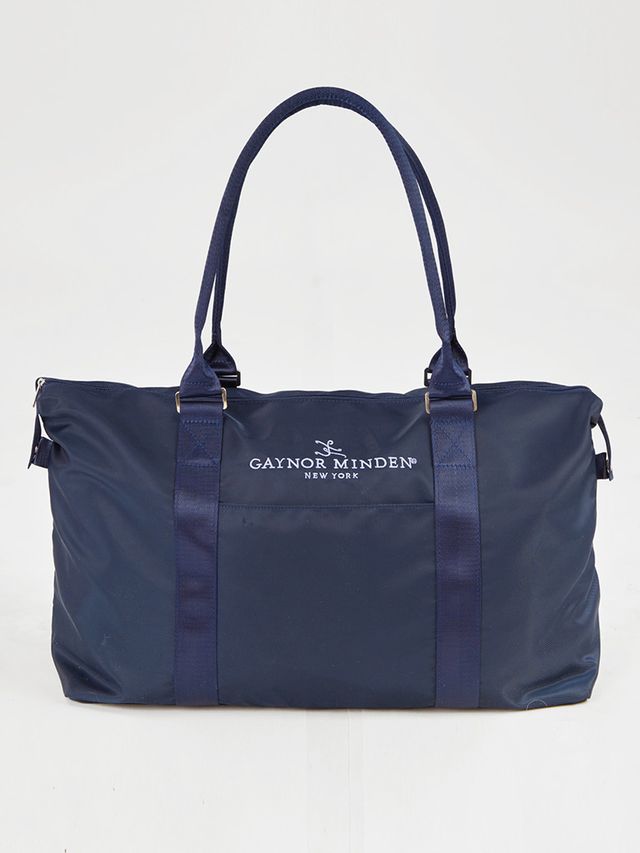 Gaynor Minden Midnight Blue Essential Dance Bag with Monogram lining available from Ma Cherie Australia