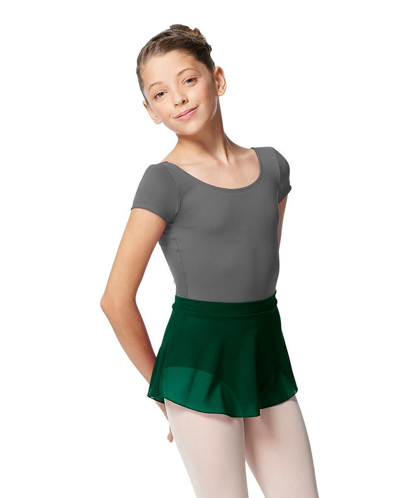 Alisa Pull on Girl's Mesh Dance Skirt by Lulli Dancewear available from Ma Cherie Dancewear Australia.