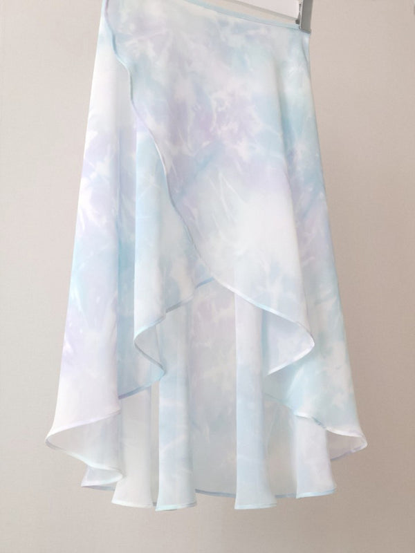 Sissone Wear April Sky Blue Chiffon Wrap Skirt available from Ma Cherie Dancewear Australia
