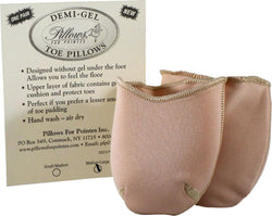Demi-Gel Toe Pillows from Pillows for Pointes available from Ma Cherie Dancewear Australia.