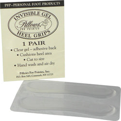 Invisible Gel Heel Grips from Pillows for Pointes available from Ma Cherie Dancewear Australia.