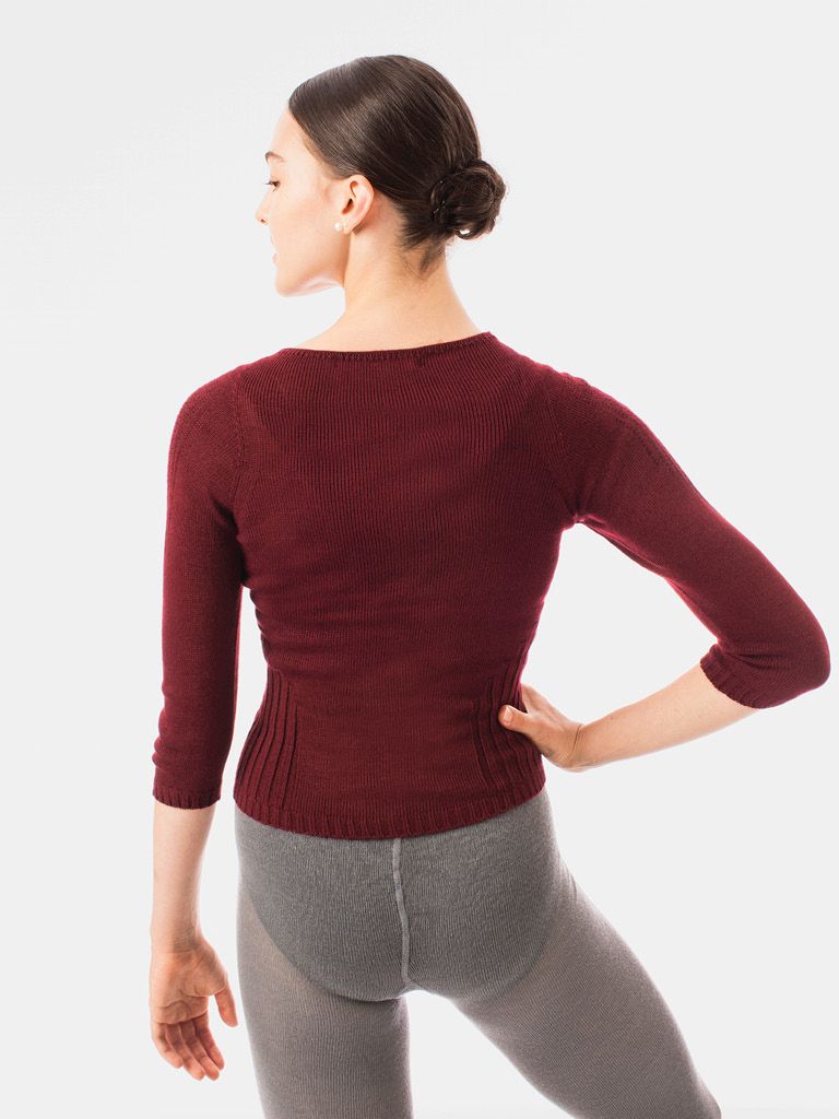  Gaynor Minden Italian Knit V-Neck Top available from in Australia from Ma Cherie Dancewear