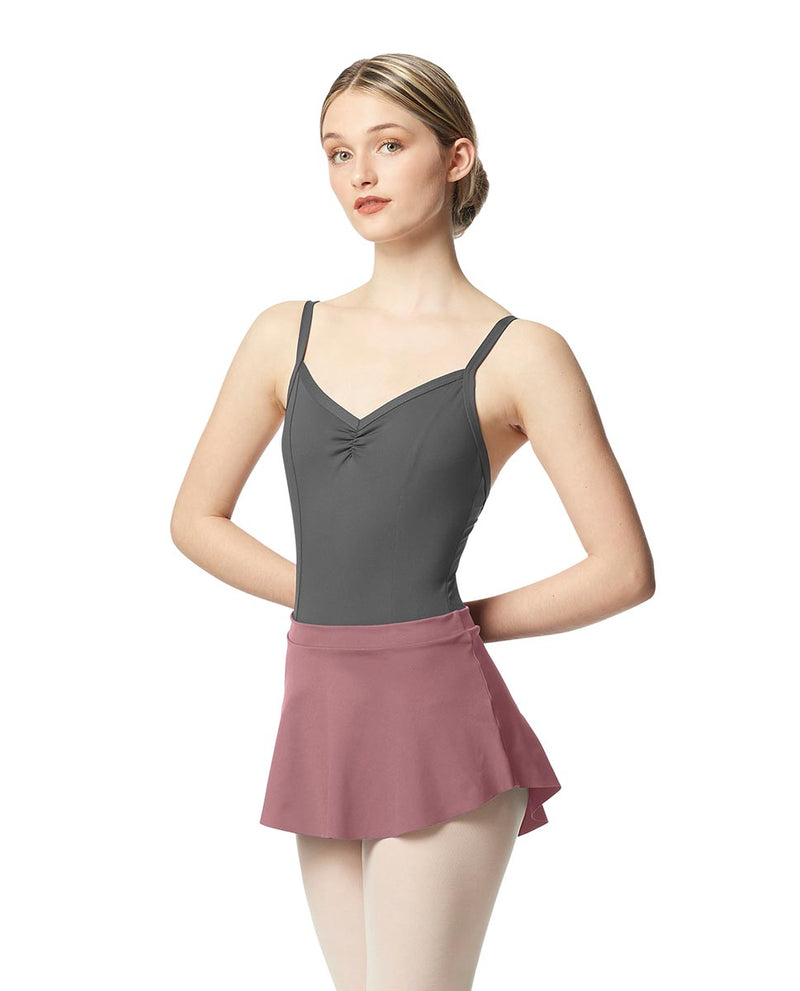 Lulli Dancewear Pull On Microfiber Skirt (dusty rose) from Ma Cherie Dancewear Australia