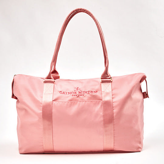 Gaynor Minden Light Pink Essential Dance Bag with Geometric Lining from Ma Cherie Dancewear Australia