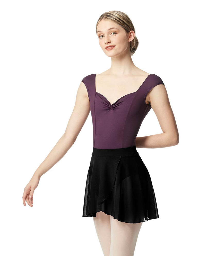 Lulli Black Mesh Pull On Skirt - Ma Cherie Dancewear Australia