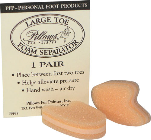 Pillows for Pointes Large Toe Foam Separator
