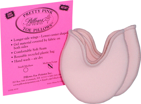 Pillows for Pointes - Pretty Pink Toe Pillow available from Ma Cherie Dancewear Australia