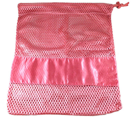 Pillows for Pointes Hot Pink Mesh Dance Shoe Bag