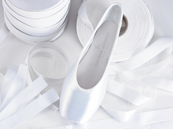 Gaynor Minden White Satin Pointe Shoe Order - Now available from Ma Cherie Dancewear Australia