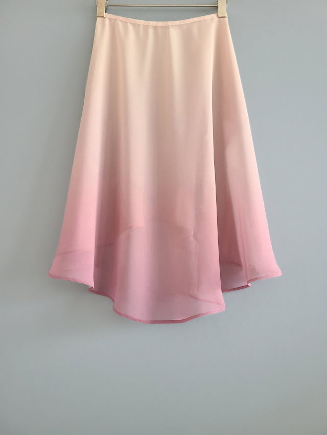 Sissone Wear Nude Peach Chiffon Wrap Skirt from Ma Cherie Dancewear Australia.